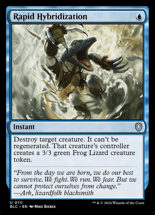 Rapid Hybridization – Bloomburrow Commander [BLC] – English – #111