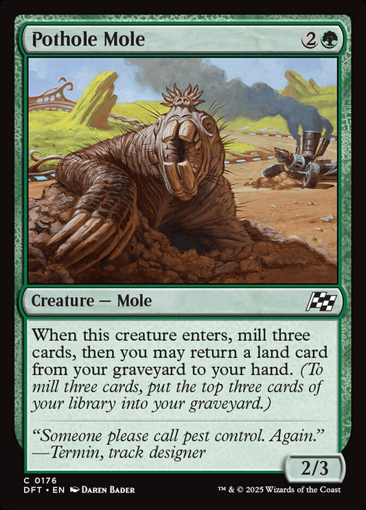 Pothole Mole – Aetherdrift [DFT] – D – #176