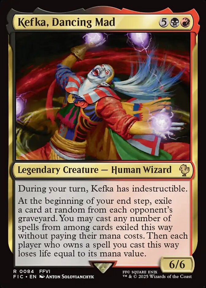 Kefka, Dancing Mad – Final Fantasy Commander [FIC] – English – #84
