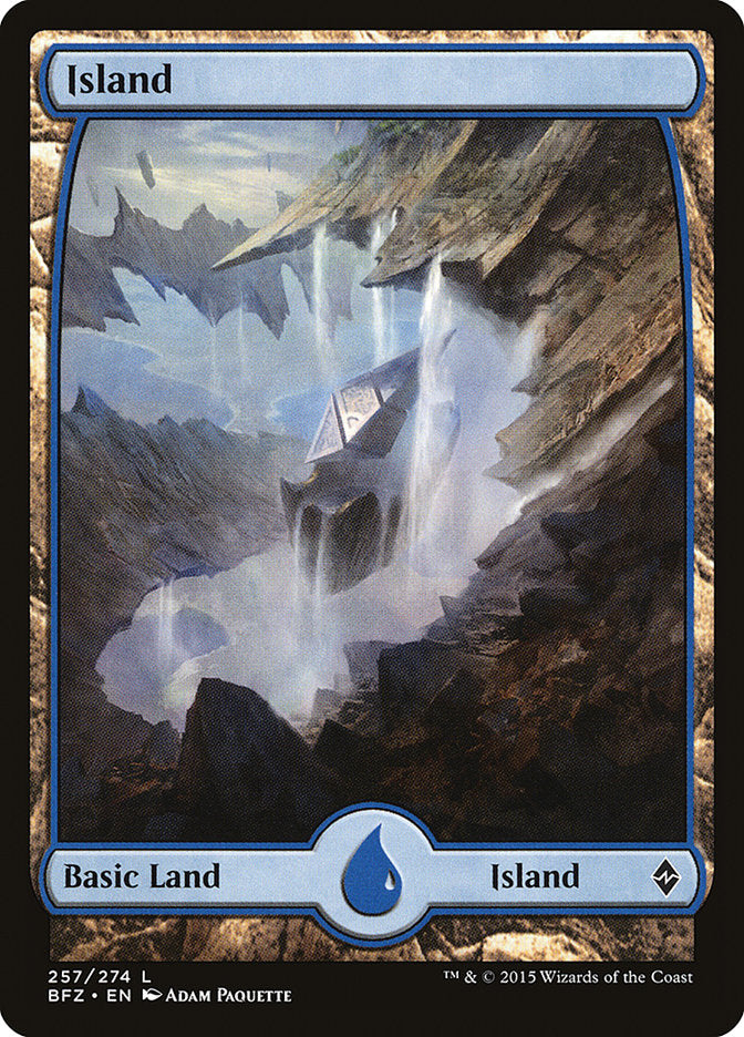 Island – Battle for Zendikar [BFZ] – English – #257