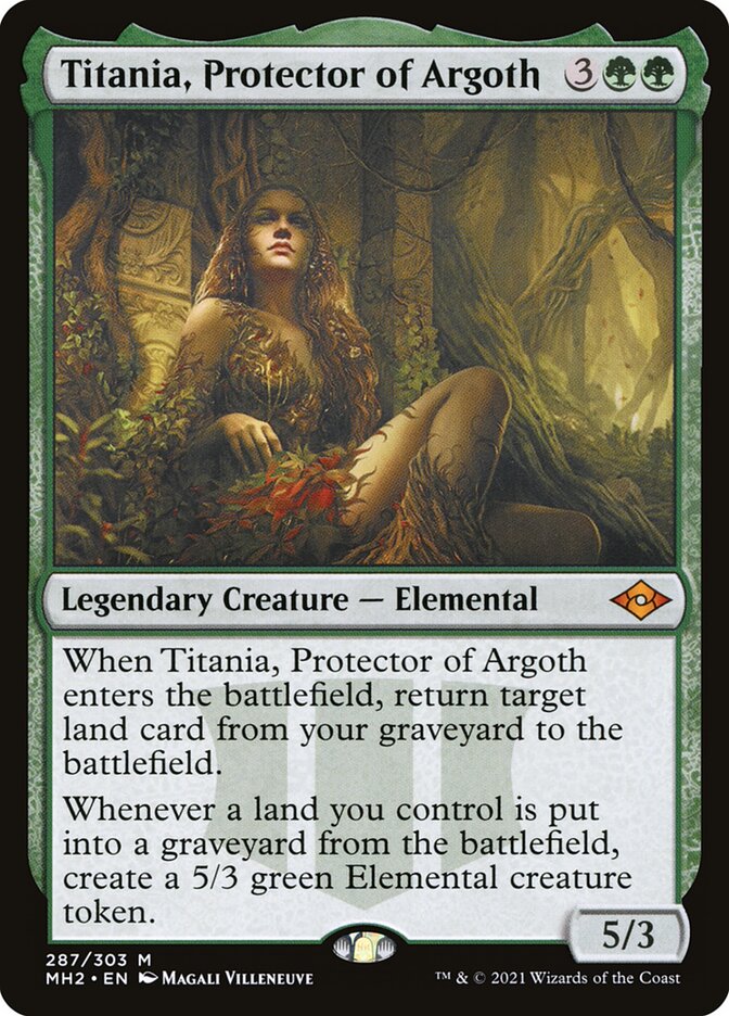Titania, Protector of Argoth – Modern Horizons 2 [MH2] – English – #287