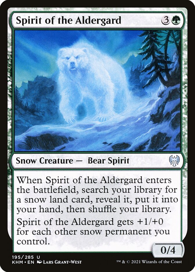 Spirit of the Aldergard – Kaldheim [KHM] – English – #195