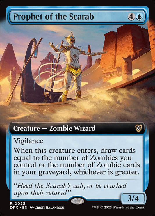 Prophet of the Scarab – Aetherdrift Commander [DRC] – English – #25