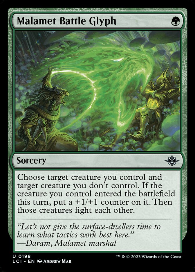 Malamet Battle Glyph – The Lost Caverns of Ixalan [LCI] – English – #198