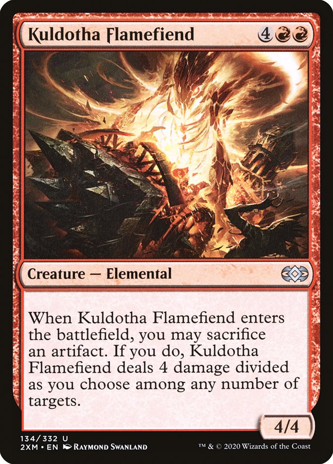 Kuldotha Flamefiend – Double Masters [2XM] – D – #134