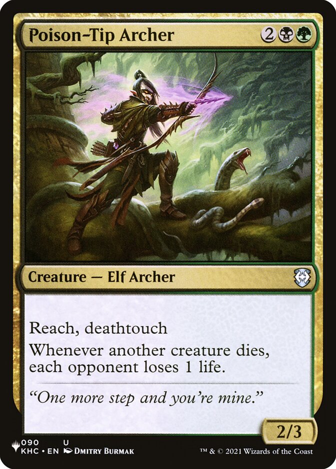 Poison-Tip Archer – The List [PLST] – English – #KHC-90