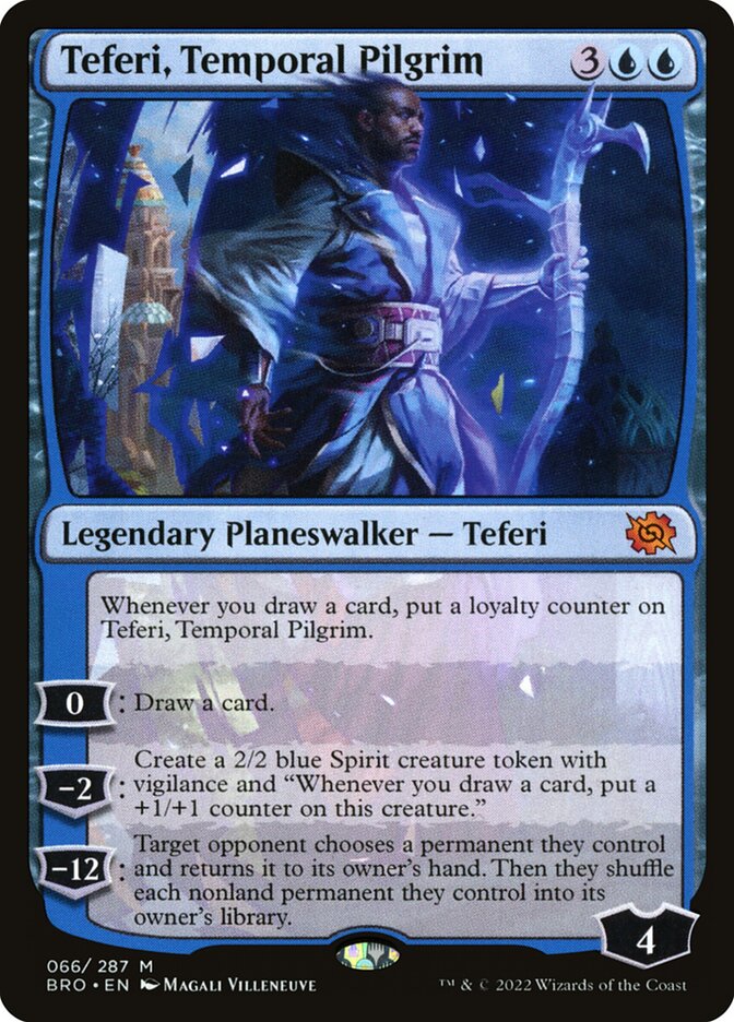Teferi, Temporal Pilgrim – The Brothers' War [BRO] – English – #66