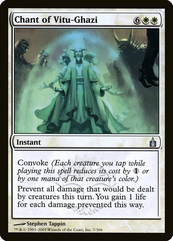 Chant of Vitu-Ghazi – Ravnica: City of Guilds [RAV] – English – #7