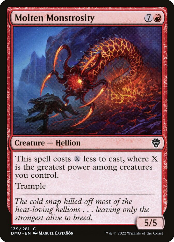 Molten Monstrosity – Dominaria United [DMU] – English – #139