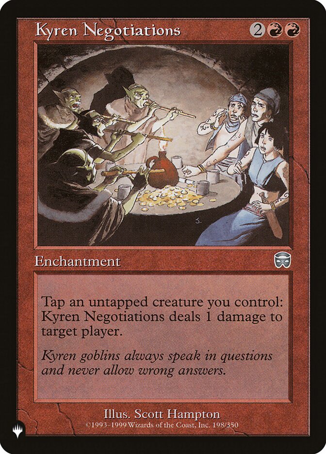 Kyren Negotiations – The List [PLST] – English – #MMQ-198