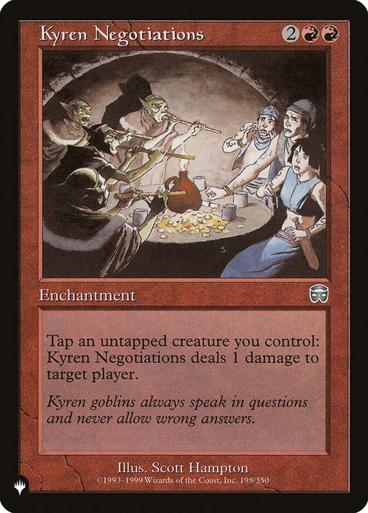 Kyren Negotiations – The List [PLST] – English – #MMQ-198