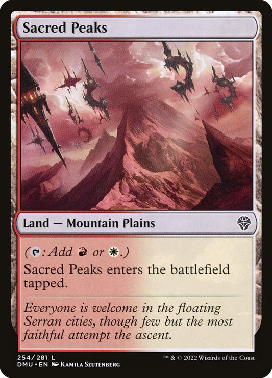 Sacred Peaks – Dominaria United [DMU] – English – #254