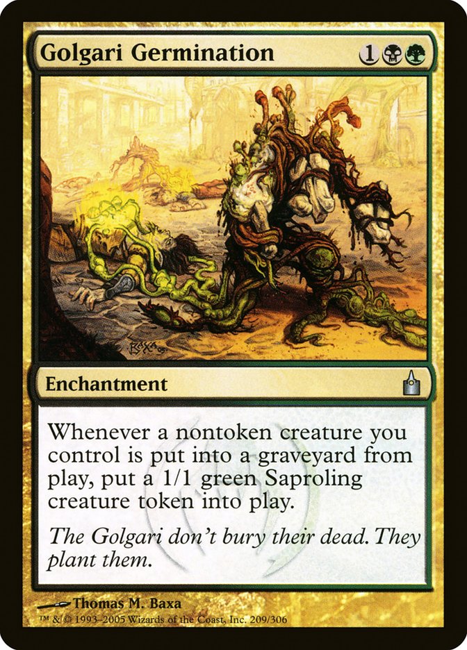 Golgari Germination – Ravnica: City of Guilds [RAV] – English – #209