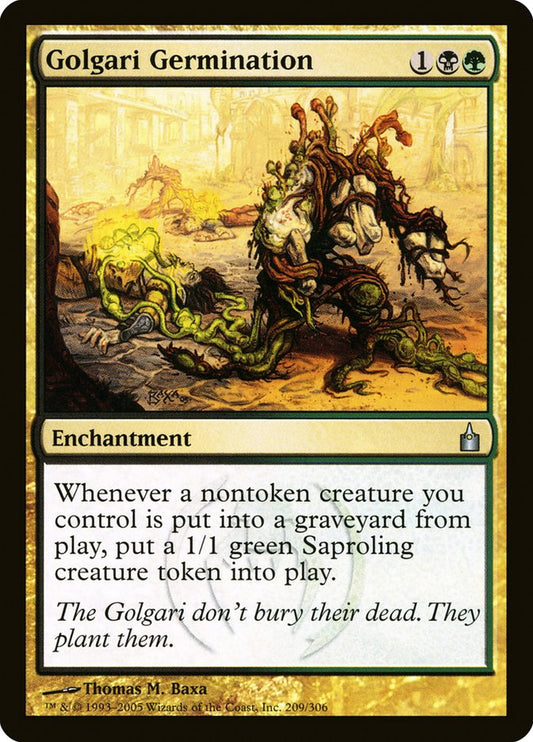 Golgari Germination – Ravnica: City of Guilds [RAV] – English – #209