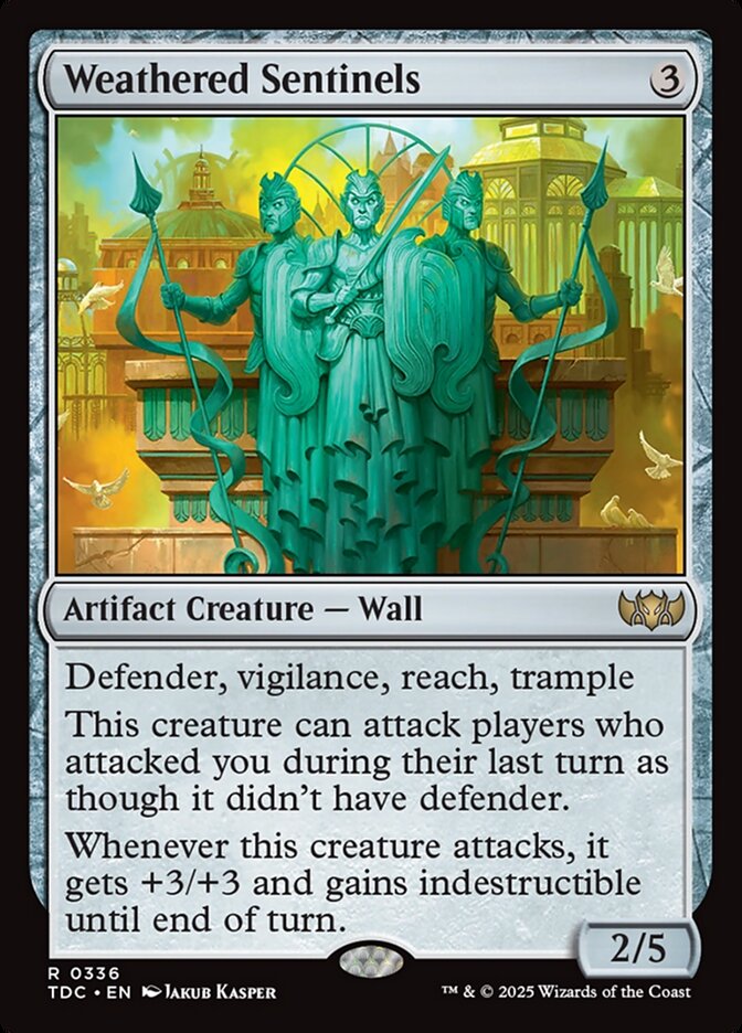 Weathered Sentinels – Tarkir: Dragonstorm Commander [TDC] – English – #336