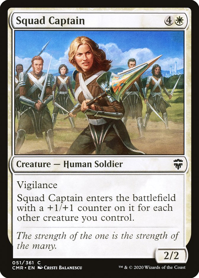 Squad Captain – Commander Legends [CMR] – D – #51