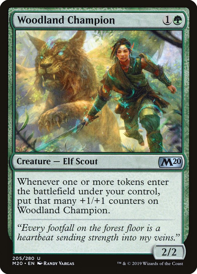 Woodland Champion – Core Set 2020 [M20] – English – #205