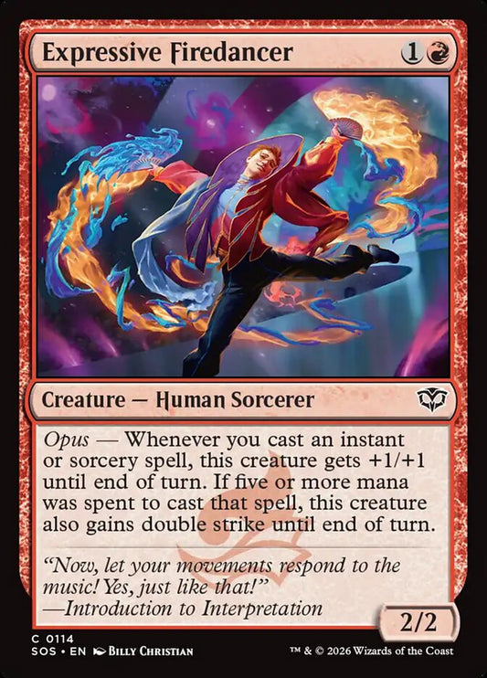 Expressive Firedancer – Secrets of Strixhaven [SOS] – English – #114