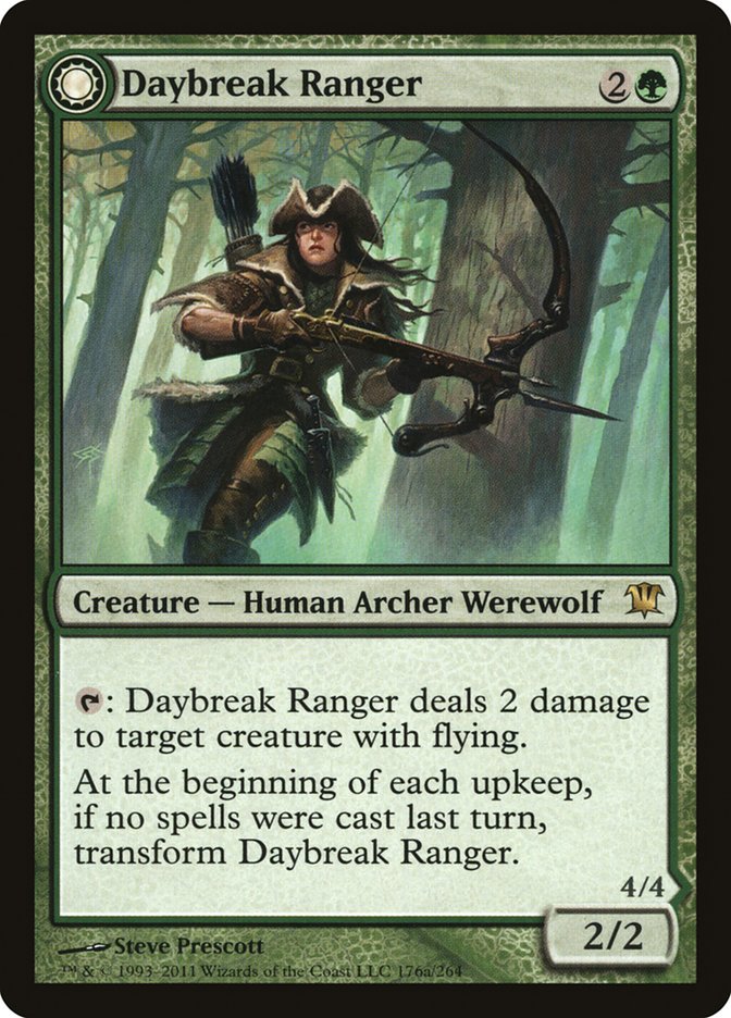 Daybreak Ranger // Nightfall Predator – Innistrad [ISD] – English – #176