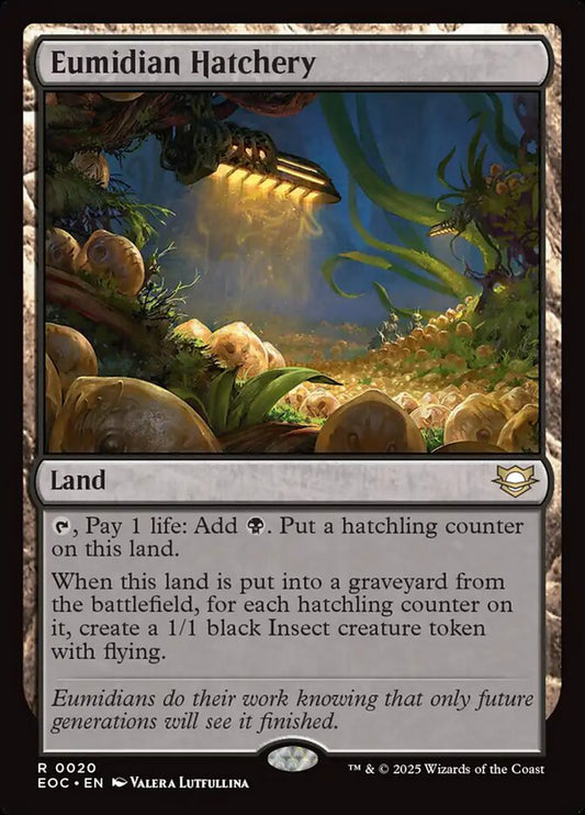 Eumidian Hatchery – Edge of Eternities Commander [EOC] – English – #20