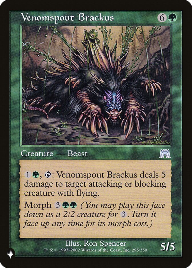 Venomspout Brackus – The List [PLST] – English – #ONS-295