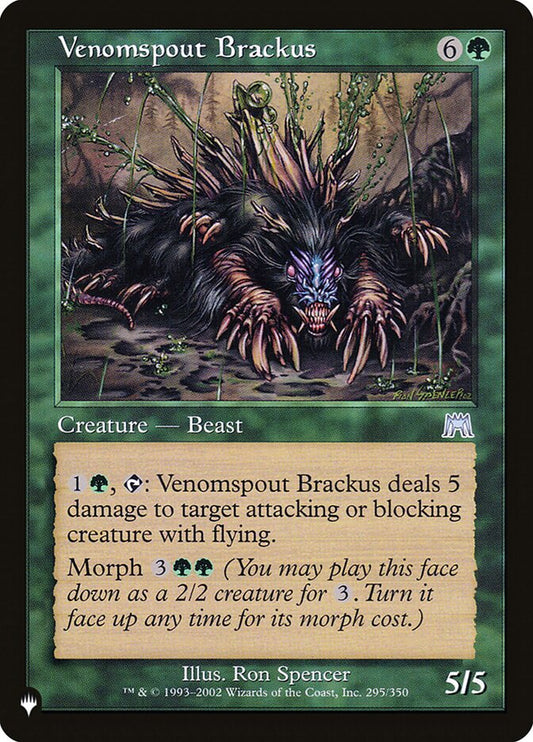 Venomspout Brackus – The List [PLST] – English – #ONS-295