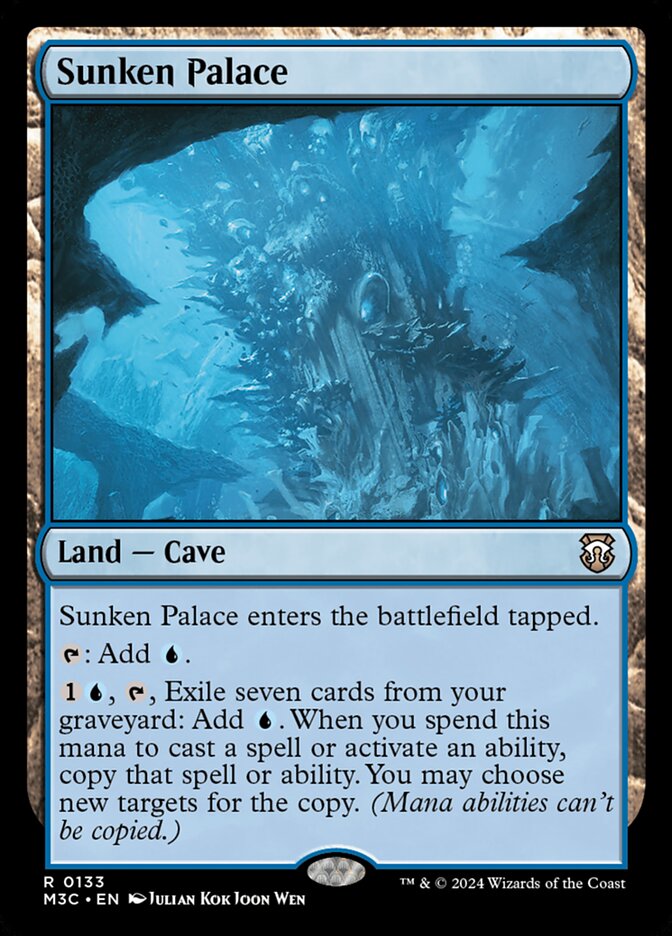 Sunken Palace – Modern Horizons 3 Commander [M3C] – English – #133