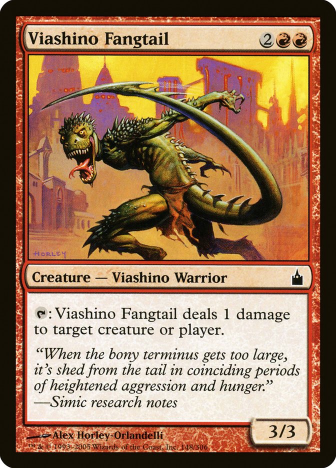 Viashino Fangtail – Ravnica: City of Guilds [RAV] – English – #148