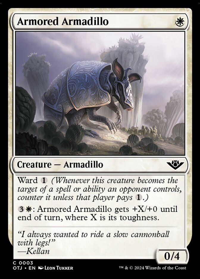 Armored Armadillo – Outlaws of Thunder Junction [OTJ] – D – #3