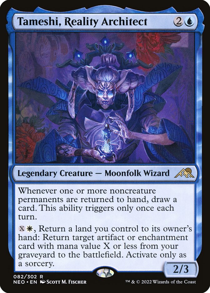 Tameshi, Reality Architect – Kamigawa: Neon Dynasty [NEO] – English – #82