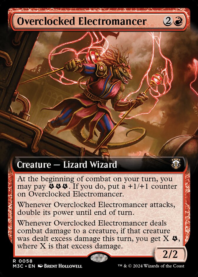 Overclocked Electromancer – Modern Horizons 3 Commander [M3C] – English – #58