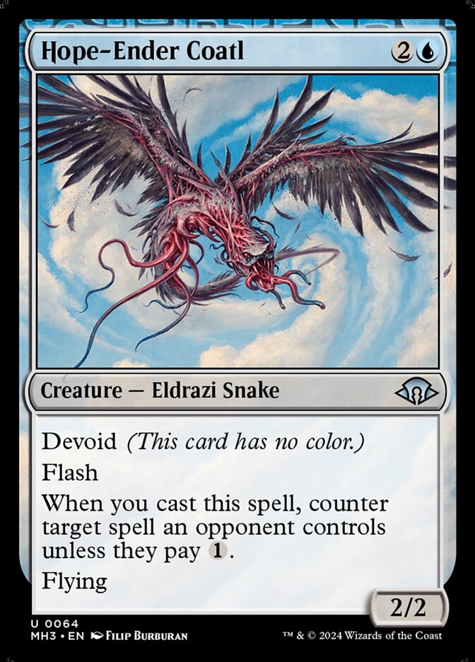 Hope-Ender Coatl – Modern Horizons 3 [MH3] – English – #64