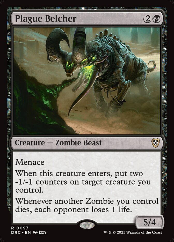 Plague Belcher – Aetherdrift Commander [DRC] – English – #97