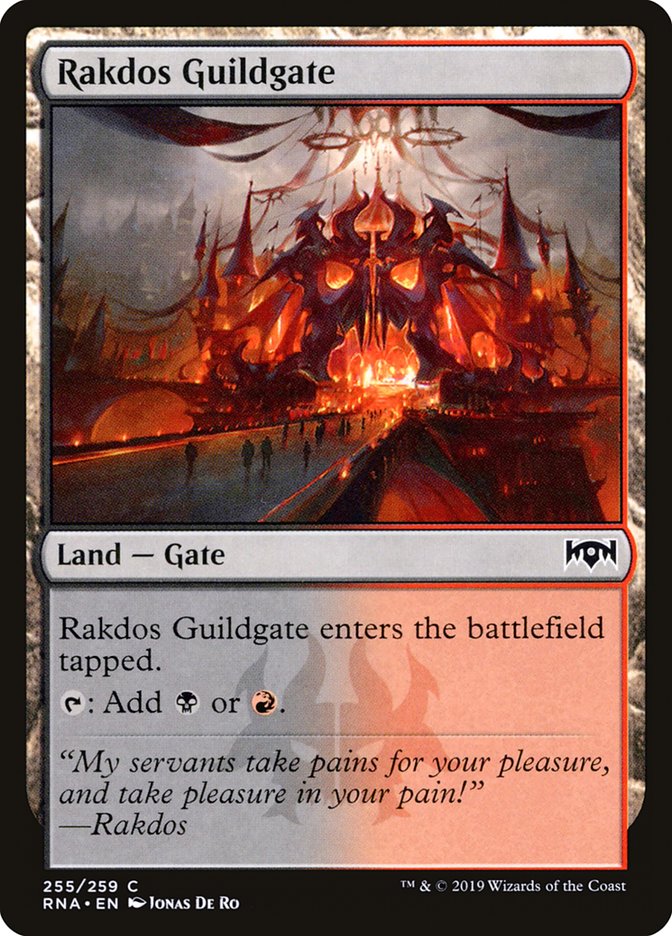 Rakdos Guildgate – Ravnica Allegiance [RNA] – English – #255