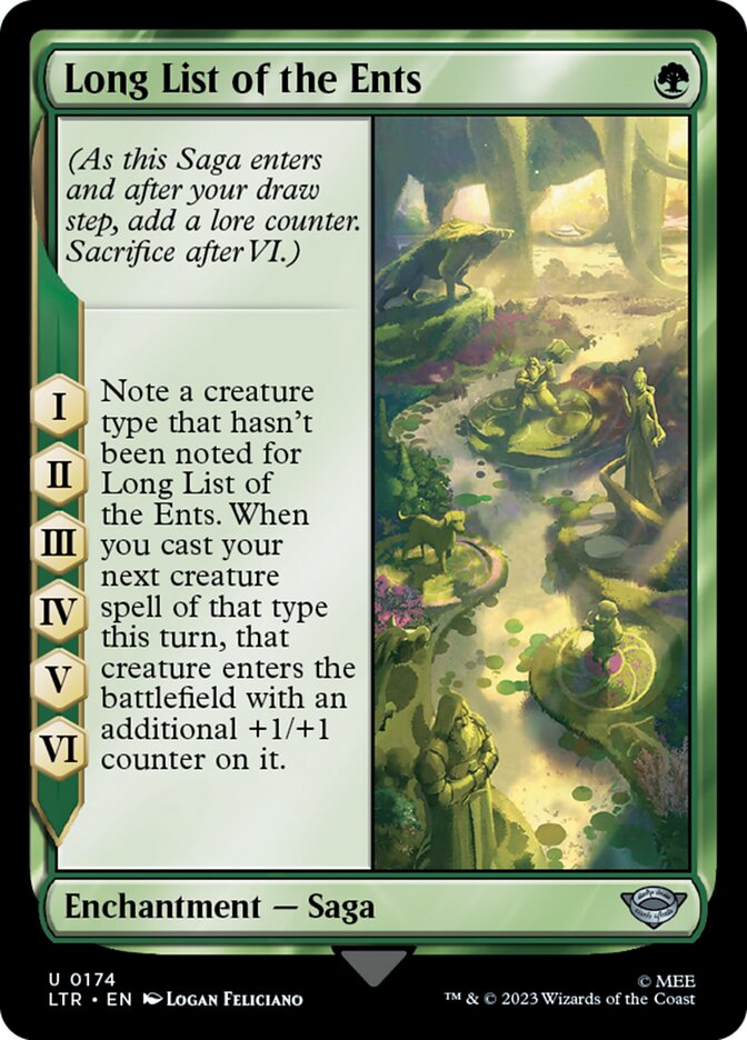 Long List of the Ents – The Lord of the Rings: Tales of Middle-earth [LTR] – English – #174