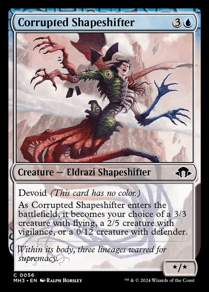 Corrupted Shapeshifter – Modern Horizons 3 [MH3] – English – #56