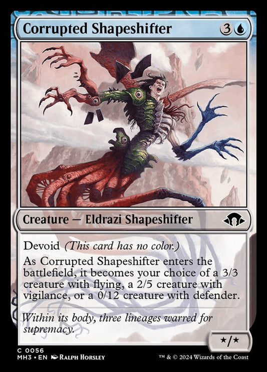 Corrupted Shapeshifter – Modern Horizons 3 [MH3] – English – #56