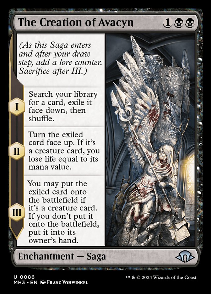 The Creation of Avacyn – Modern Horizons 3 [MH3] – English – #86