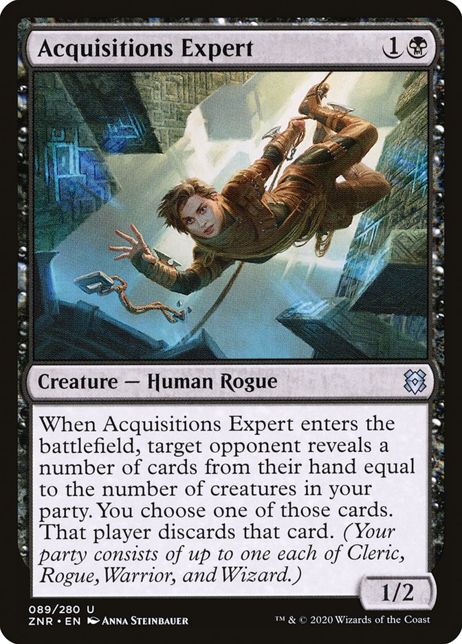 Acquisitions Expert – Zendikar Rising [ZNR] – English – #89