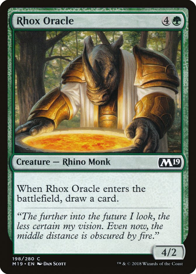 Rhox Oracle – Core Set 2019 [M19] – D – #198