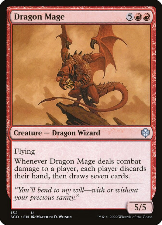 Dragon Mage – Starter Commander Decks [SCD] – English – #132