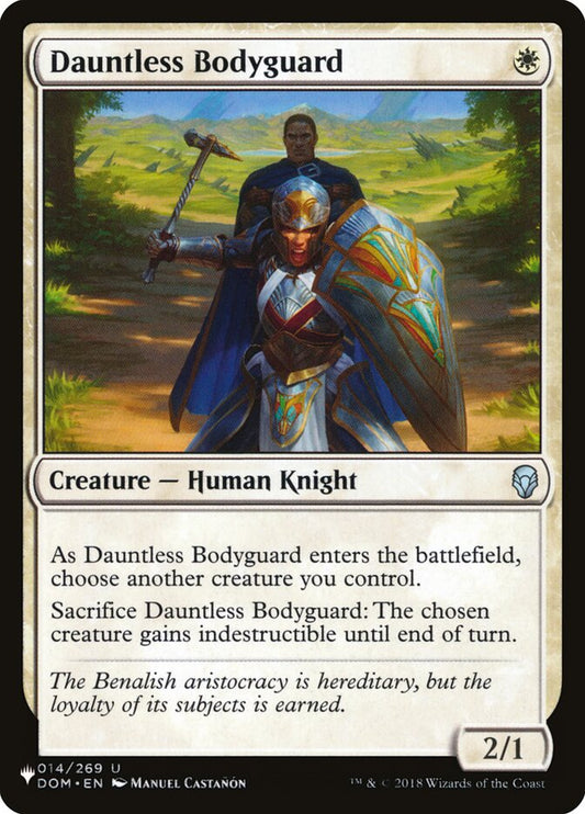 Dauntless Bodyguard – The List [PLST] – English – #DOM-14