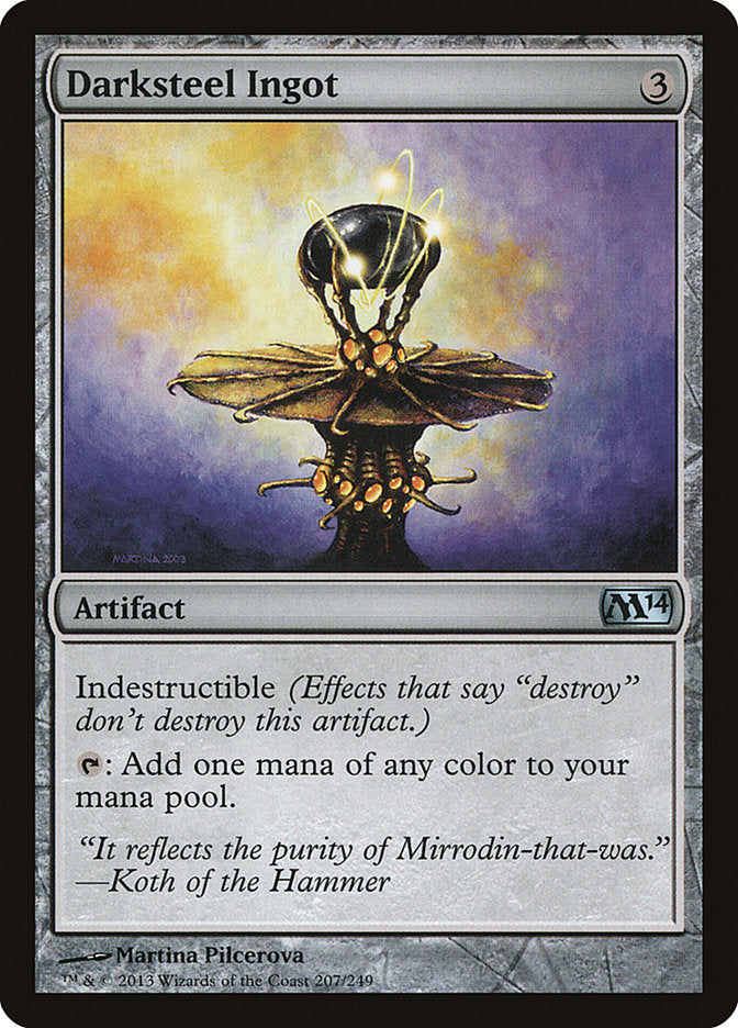 Darksteel Ingot – Magic 2014 [M14] – English – #207
