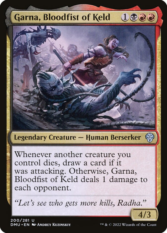 Garna, Bloodfist of Keld – Dominaria United [DMU] – D – #200