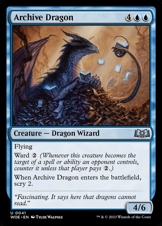 Archive Dragon – Wilds of Eldraine [WOE] – English – #41