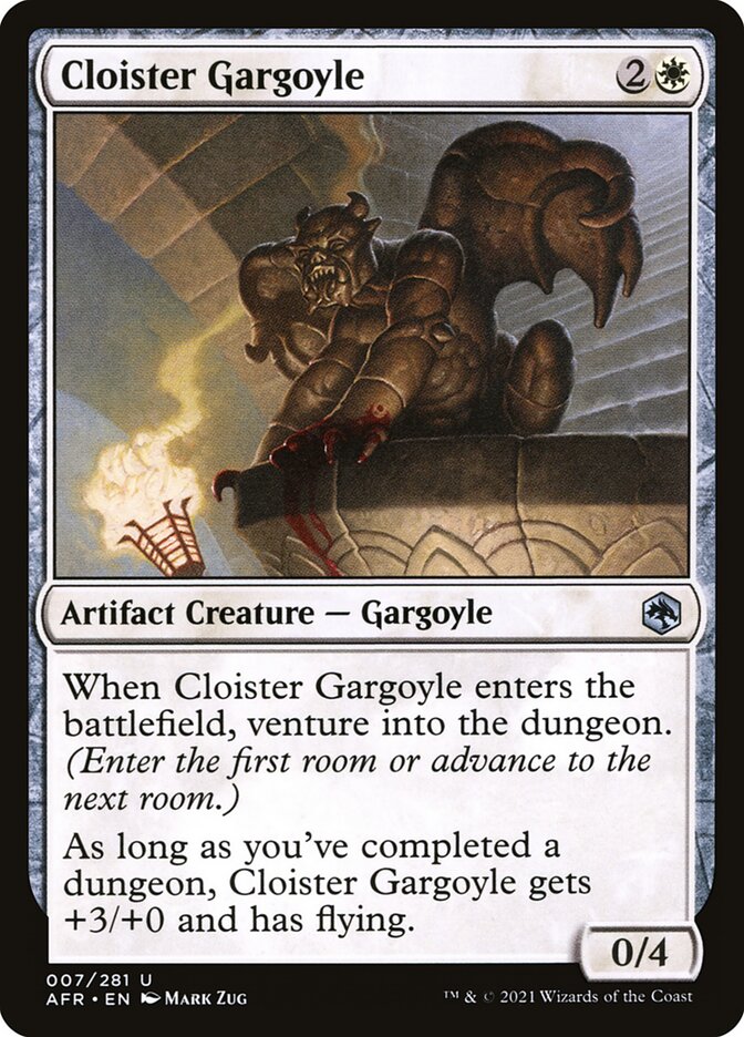 Cloister Gargoyle – Adventures in the Forgotten Realms [AFR] – English – #7