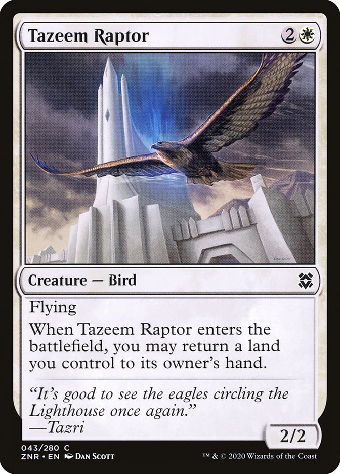 Tazeem Raptor – Zendikar Rising [ZNR] – English – #43