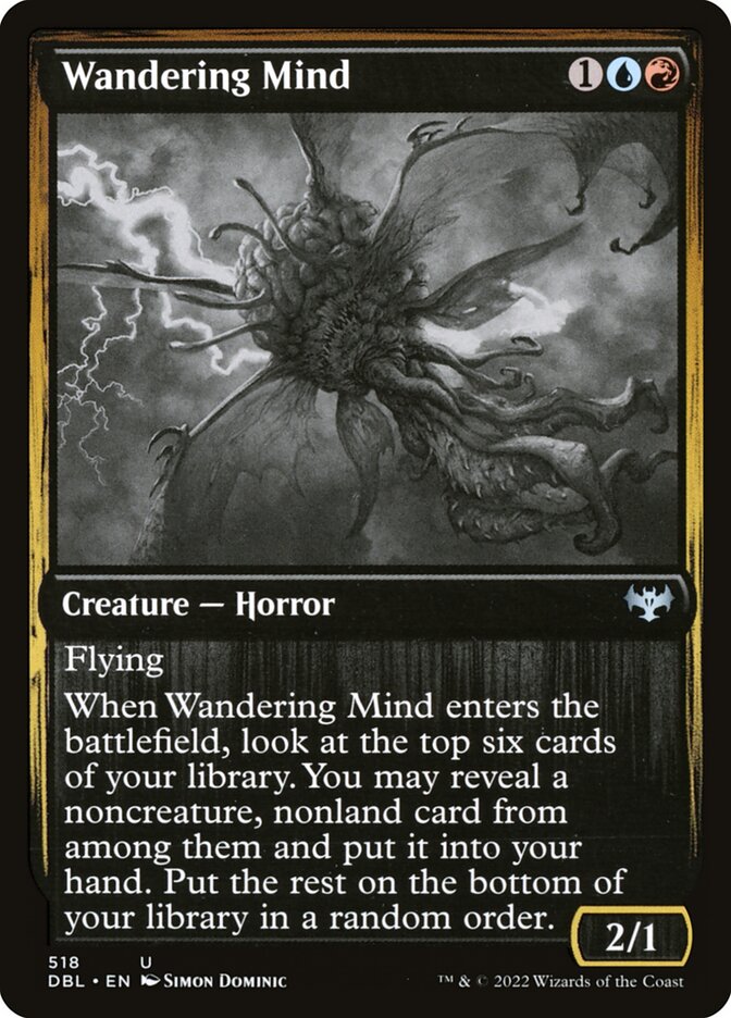 Wandering Mind – Innistrad: Double Feature [DBL] – English – #518