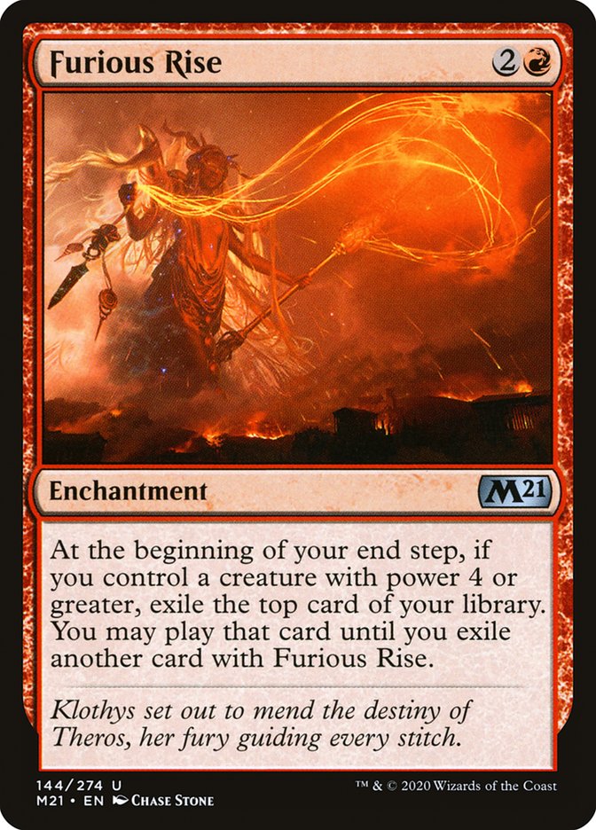 Furious Rise – Core Set 2021 [M21] – D – #144