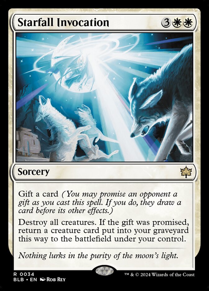 Starfall Invocation – Bloomburrow [BLB] – English – #34